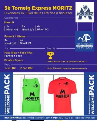 poster del torneo 5 TORNEIG EXPRESS MORITZ