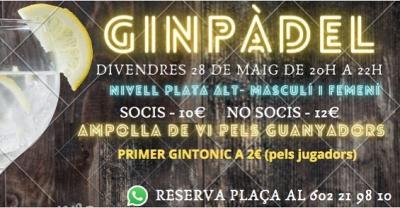 poster del torneo GINPADEL