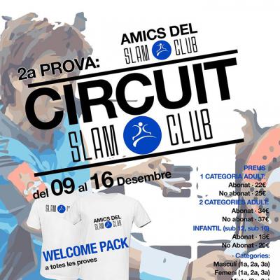 poster del torneo 2a PROVA CIRCUIT SLAM CLUB