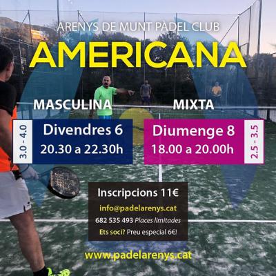 poster del torneo AMERICANAS