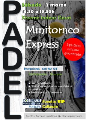 poster del torneo MINITORNEO EXPRESS 