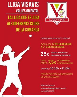 poster del torneo LLIGA VISaVIS