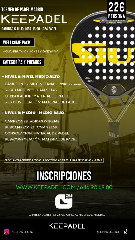 cartel del torneo