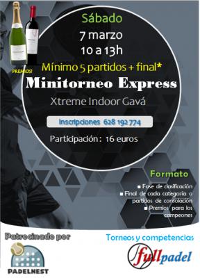 poster del torneo MINITORNEO COLISEUM COMPETICIÓN