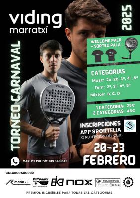 poster torneo TORNEO CARNAVAL 2025
