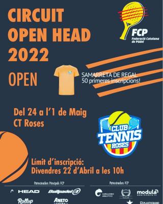 poster del torneo CIRCUIT OPEN HEAD 2022