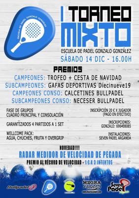 poster del torneo 1er Torneo Mixto