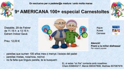poster del torneo 9ª AMERICANA CARROZON@S CON MARCHA