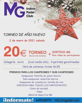 poster del torneo TORNEO DE AÑO NUEVO