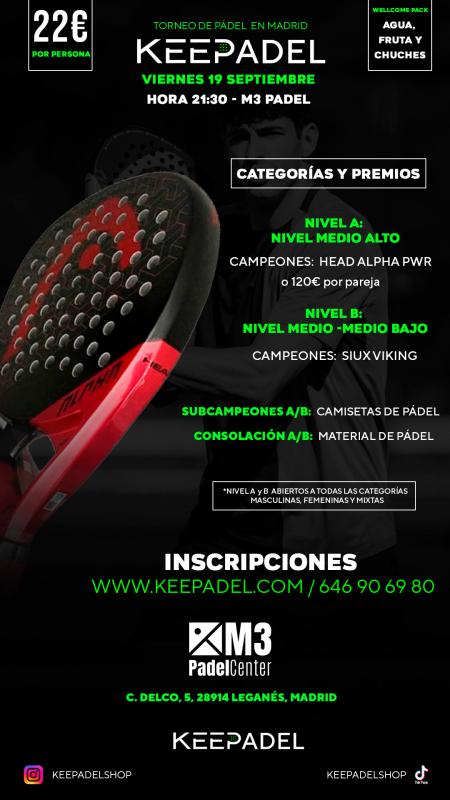 cartel del torneo