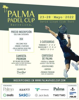 poster del torneo PALMA PADEL CUP BARCELONA