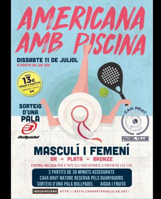 poster del torneo AMERICANA AMB PISCINA