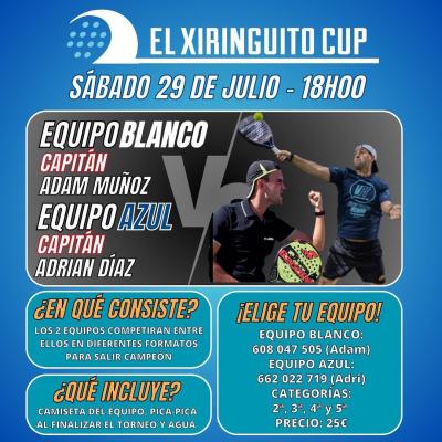 poster del torneo II CHIRINGUITO CUP