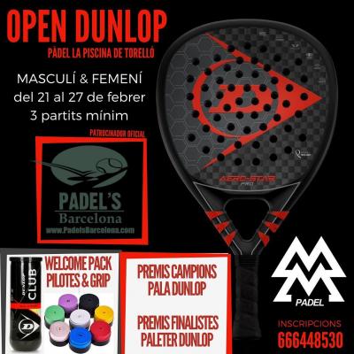 poster del torneo OPEN DUNLOP