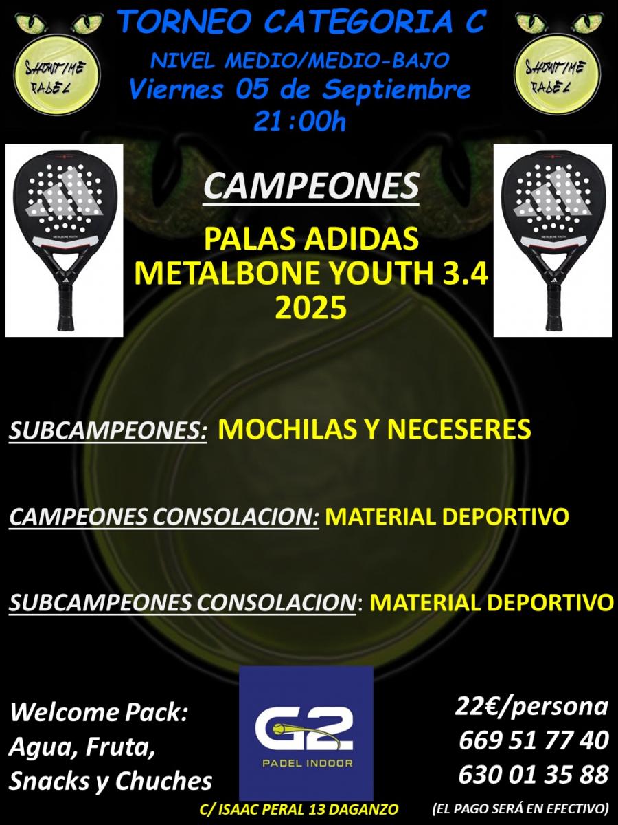 cartel del torneo
