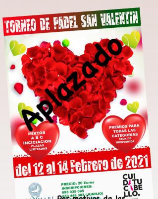 poster del torneo TORNEO DE SAN VALENTIN