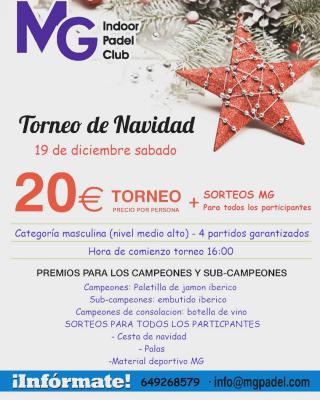 poster del torneo TORNEO DE NAVIDAD 