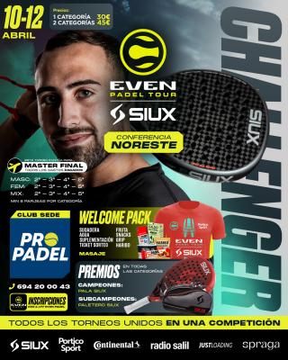 poster del torneo 7º CHALLENGER SIUX EVEN PADEL