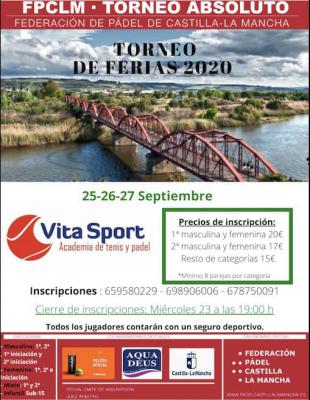 poster torneo FPCLM - TORNEO ABSOLUTO  - TORNEO FERIAS 2020
