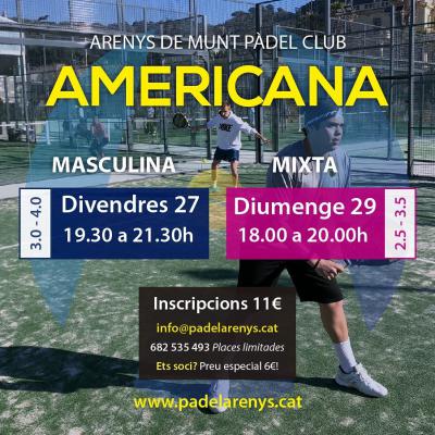 poster del torneo AMERICANAS