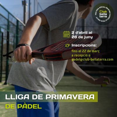 poster del torneo LLIGA DE PRIMAVERA