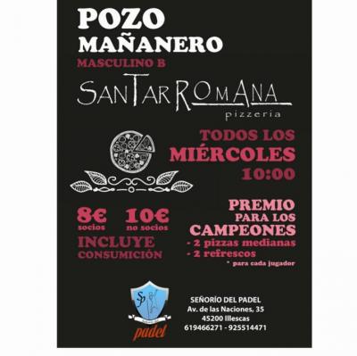 poster del torneo POZO MAÑANERO