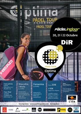 poster del torneo 7a PROVA OPTIMA PADEL TOUR
