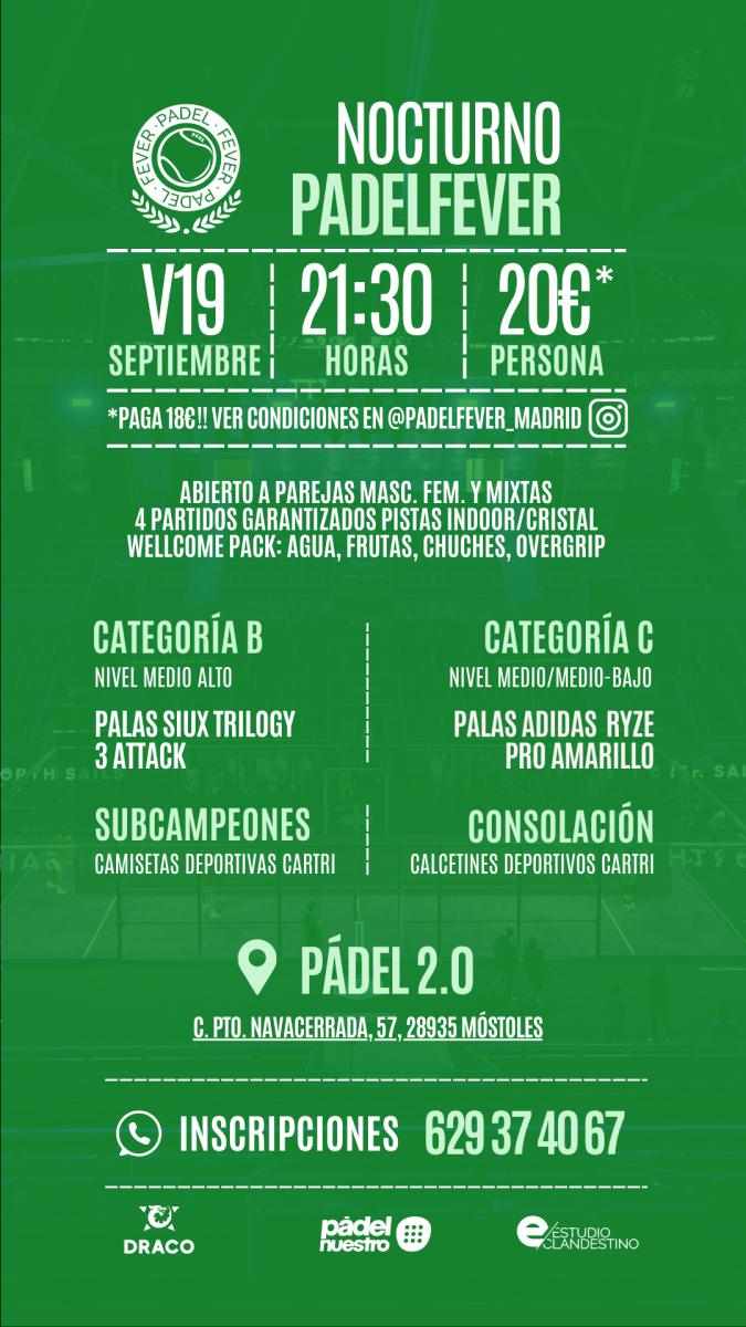 cartel del torneo