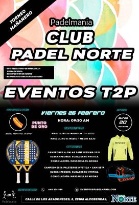 poster del torneo TORNEO MAÑANERO
