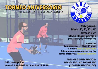 poster torneo TORNEO ANIVERSARIO