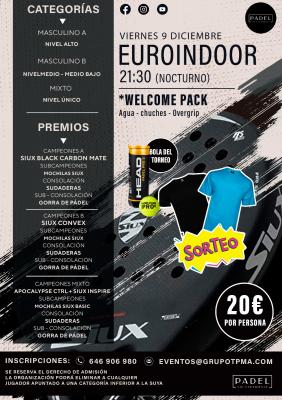 poster del torneo TORNEO NOCTURNO VIERNES 9 DICIEMBRE & EUROINDOOR