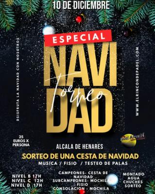 poster torneo TORNEO DE NAVIDAD