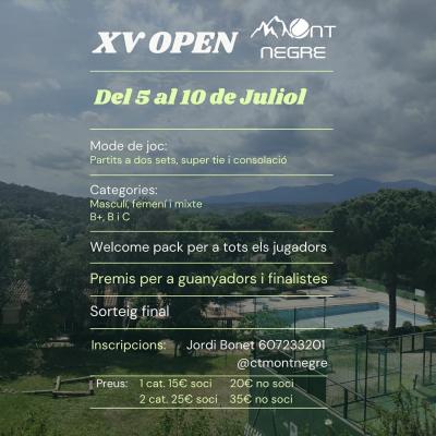 cartel del torneo