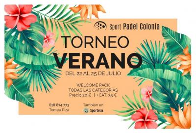 poster del torneo TORNEO VERANO