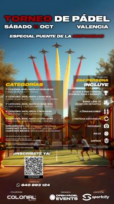 poster del torneo TORNEO 11 DE OCTUBRE