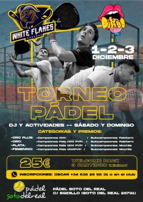 poster del torneo TORNEO WHITE FLAKES