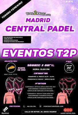 poster del torneo TORNEO FEMENINO