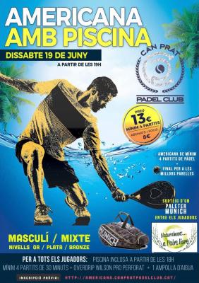 poster del torneo AMERICANA AMB PISCINA