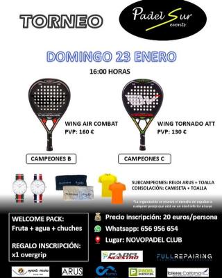 poster del torneo TORNEO PADEL SUR EVENTS