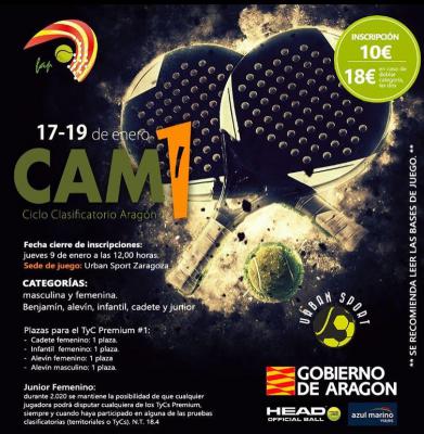 poster del torneo CAM 1 - CICLO CLASIFICATORIO ARAGÓN