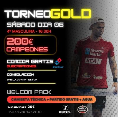 poster torneo TORNEO GOLD