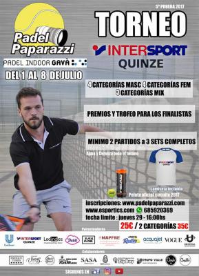 poster del torneo 5a PRUEBA PADEL PAPARAZZI