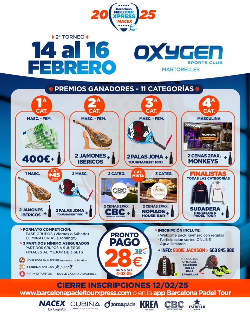 cartel del torneo