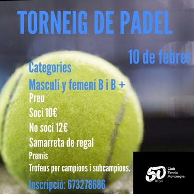 poster del torneo TORNEIG EXPRÉS