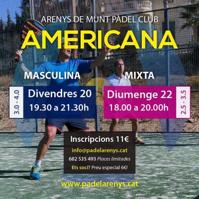 poster del torneo AMERICANAS