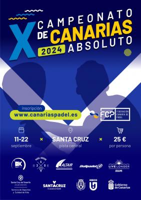 poster torneo X CAMPEONATO DE CANARIAS ABSOLUTO