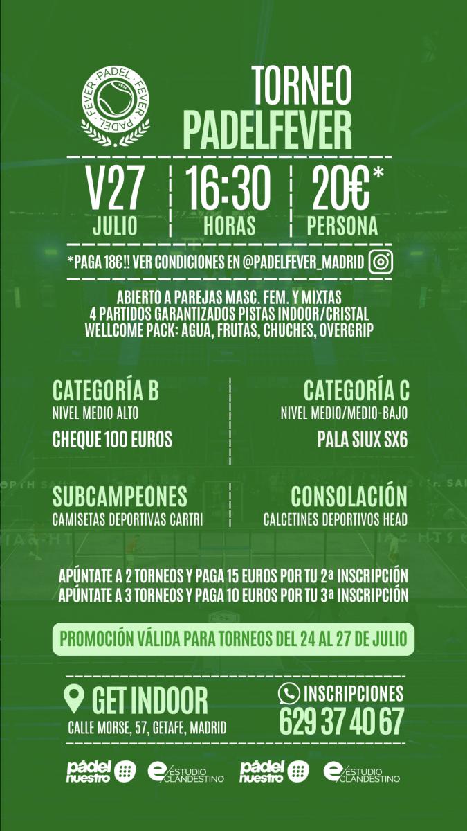 cartel del torneo