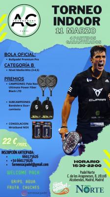poster del torneo I TORNEO AC PADEL