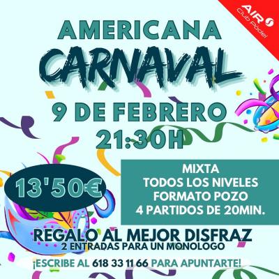 poster del torneo AMERICANA CARNAVAL