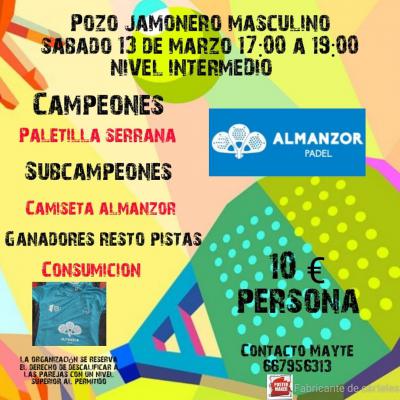 poster del torneo POZO JAMONERO